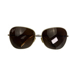 Oliver Peoples Gold-Tone Aviator Sunglasses