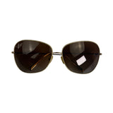 Oliver Peoples Gold-Tone Aviator Sunglasses