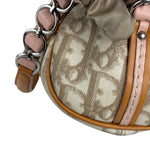 Christian Dior Leather Trotter Romantique Flap Shoulder Bag