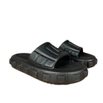 Balmain Ari Black Rubber Sandals