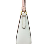 Prada Bicolor Saffiano Leather Mini Pochette