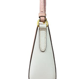 Prada Bicolor Saffiano Leather Mini Pochette