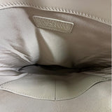 Jasonwu Grey Leather Lamb Fur Flap Tote