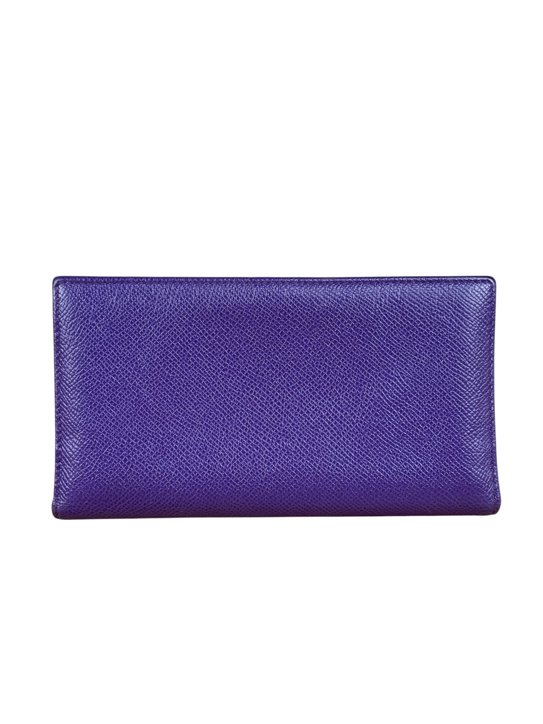 Bvlgari Leather Long Wallet