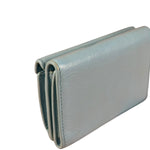 Balenciaga Baby Blue Tri-Fold Wallet