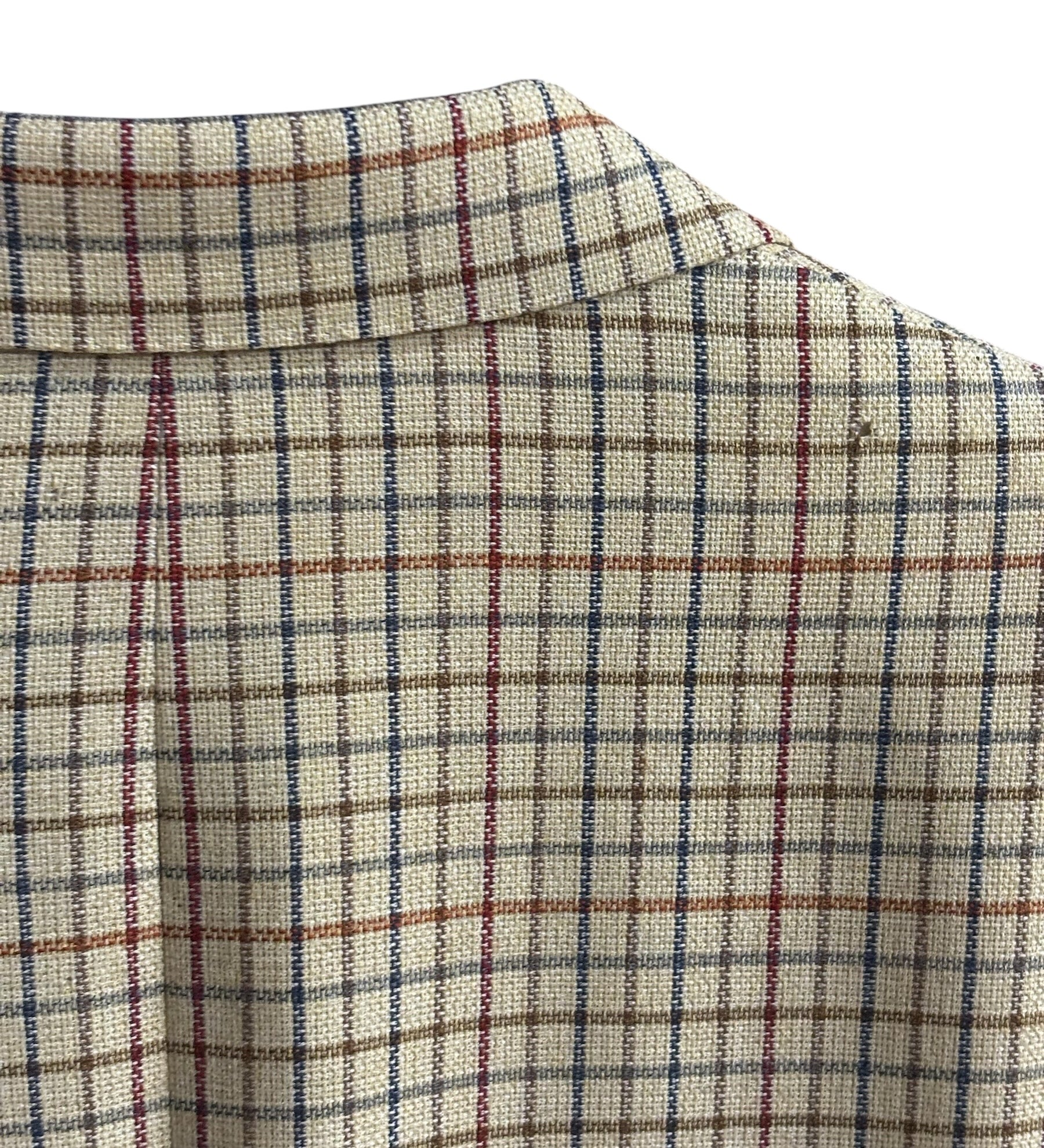 80s/90s Vintage Hermes Plaid Sportcoat (Distressed)