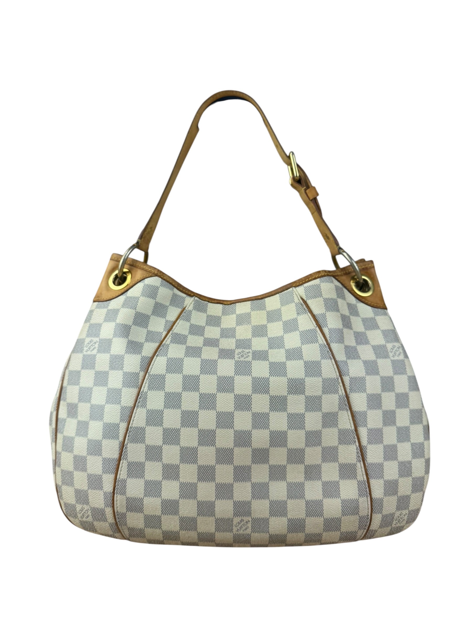 Louis Vuitton Damier Azur Galliera PM Hobo Bag