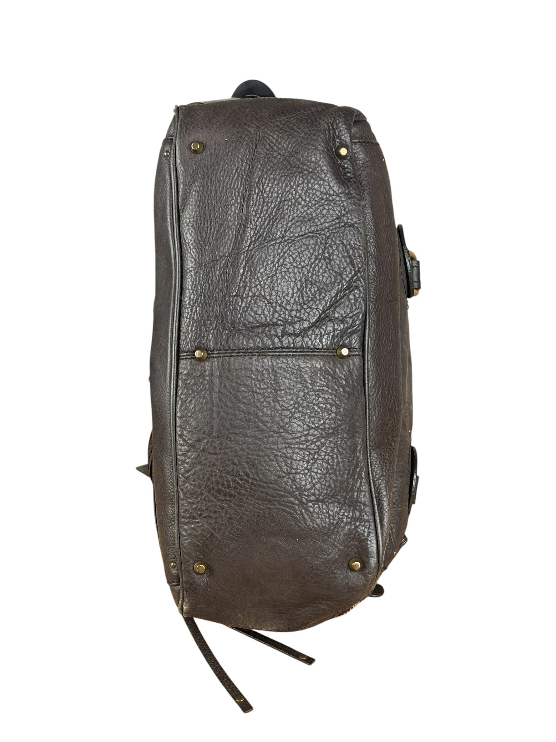 Chloe Brown Leather Paddington Shoulder Bag