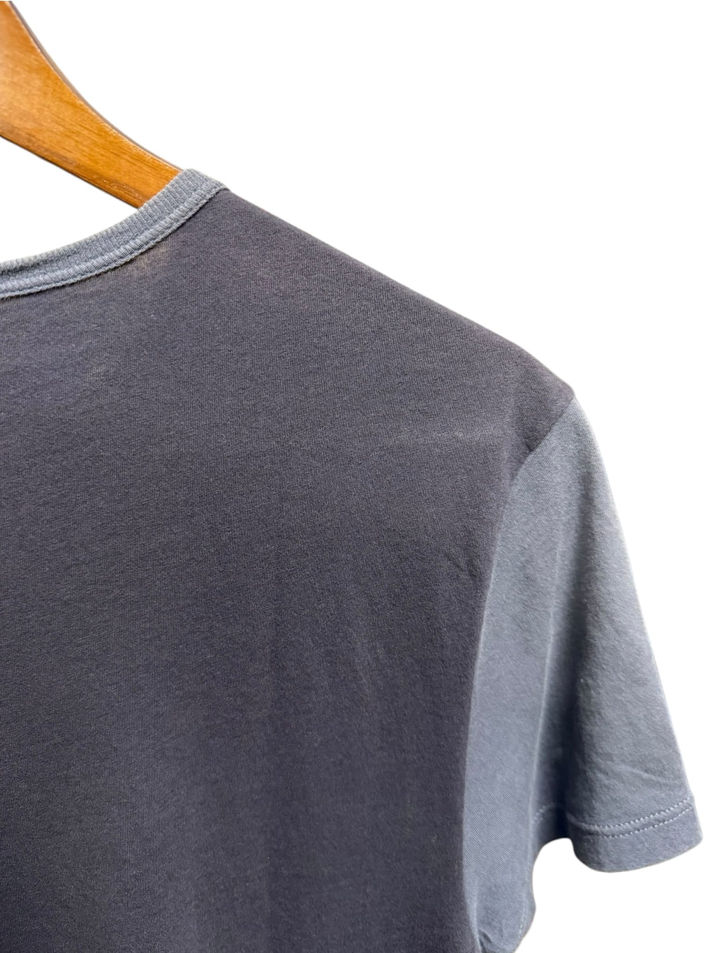 Gucci Two-Tone Blueish Grey Medieval Crest Tee