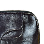 Loewe Patent Leather Cosmetic Pouch/Clutch