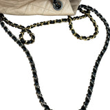 Chanel Beige Gabrielle Quilted Two-Tone Chain Backpack 2018