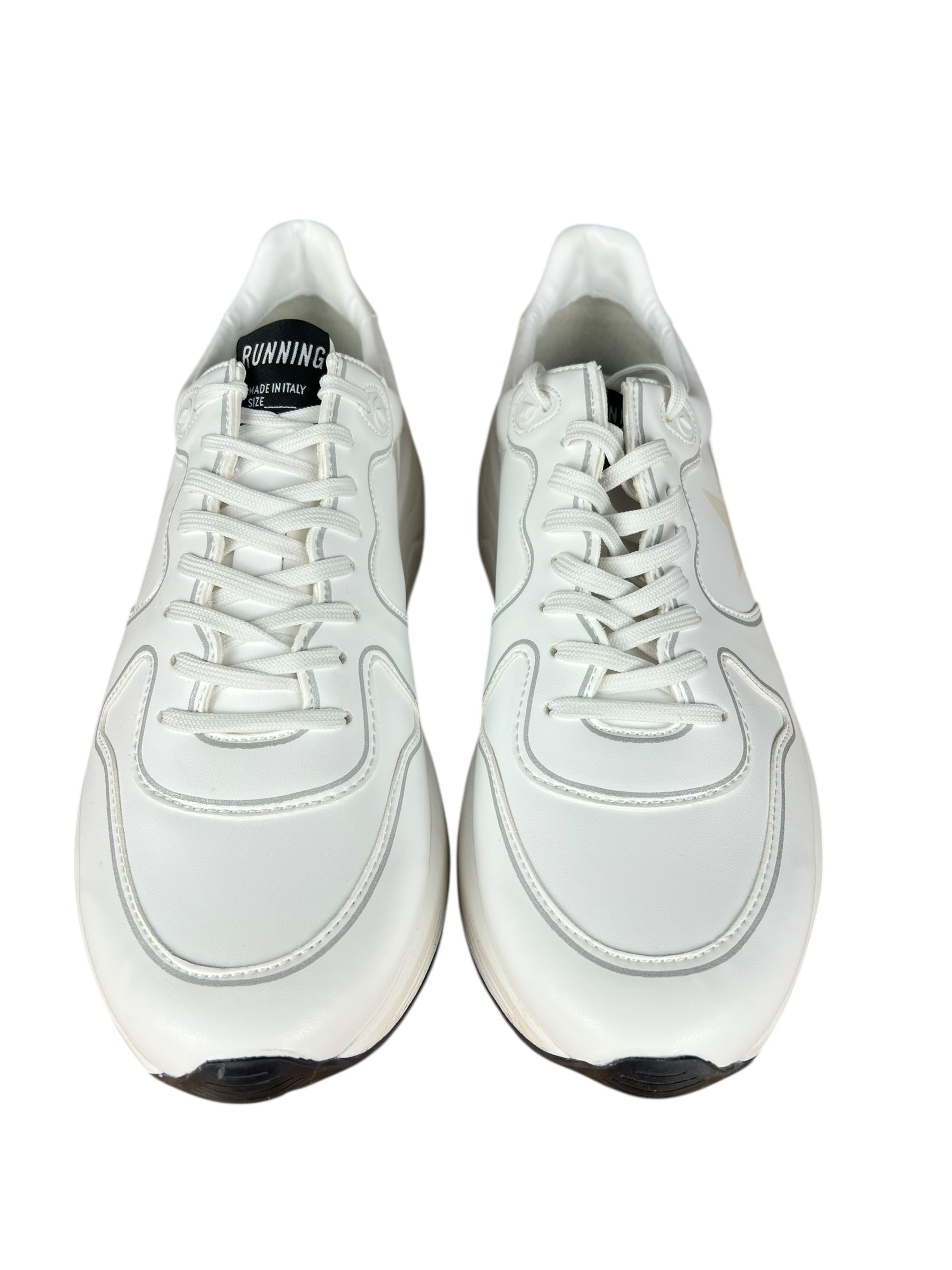 Golden Goose White Running Sole Sneakers