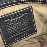 Coach Black Leather Soho Hobo Pochette