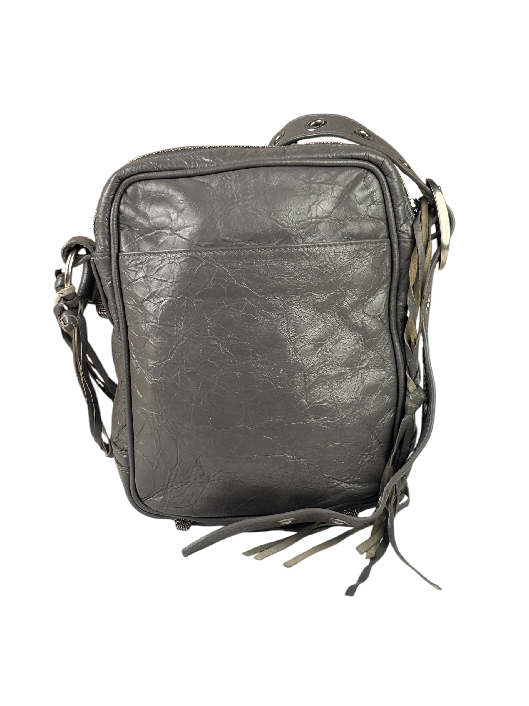 Balenciaga Gray Le Cagole Crossbody Bag