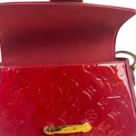 Louis Vuitton Monogram Red Vernis Bellflower Crossbody