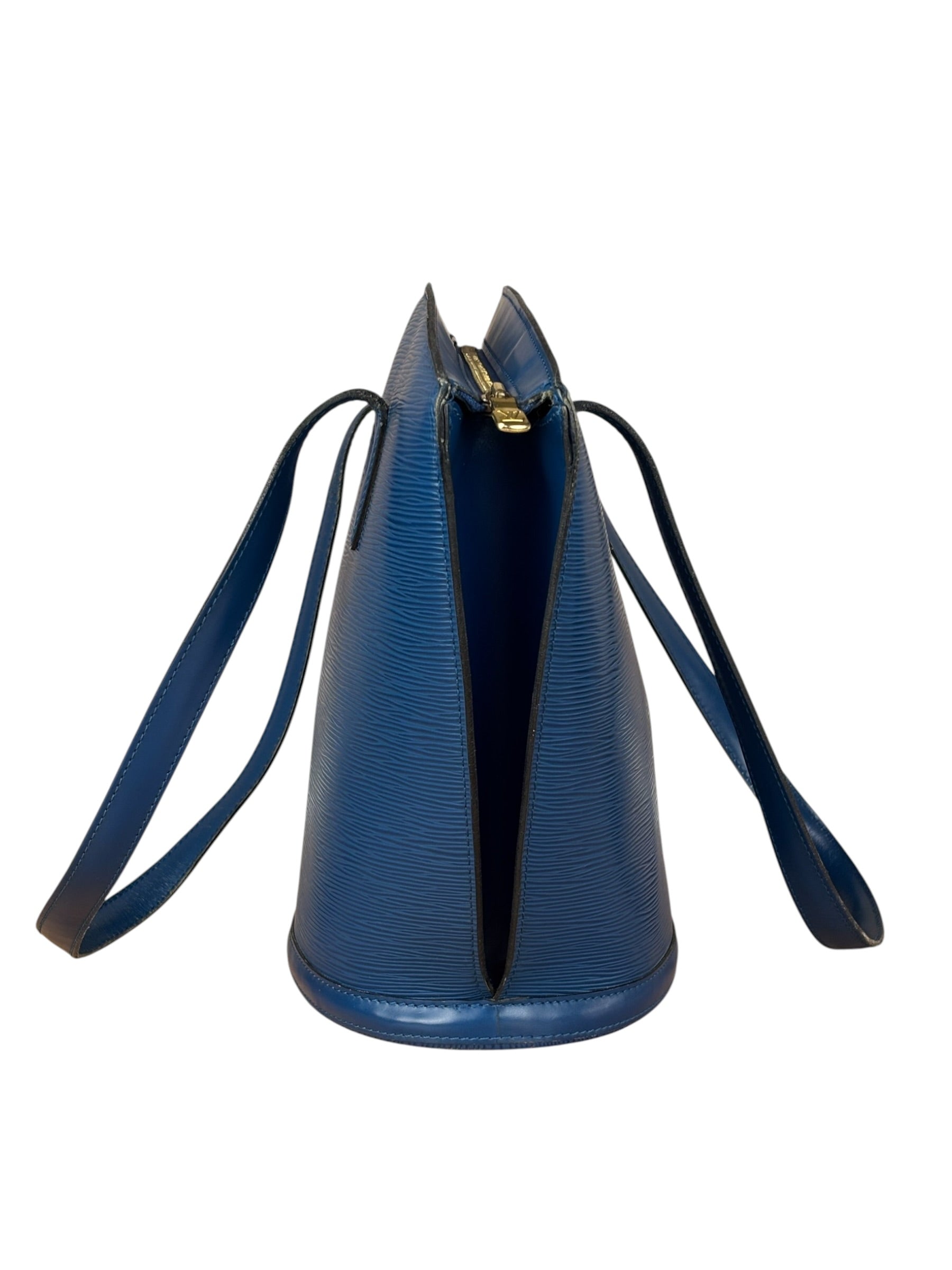Louis Vuitton Blue Epi Saint Jacques GM Shoulder Bag