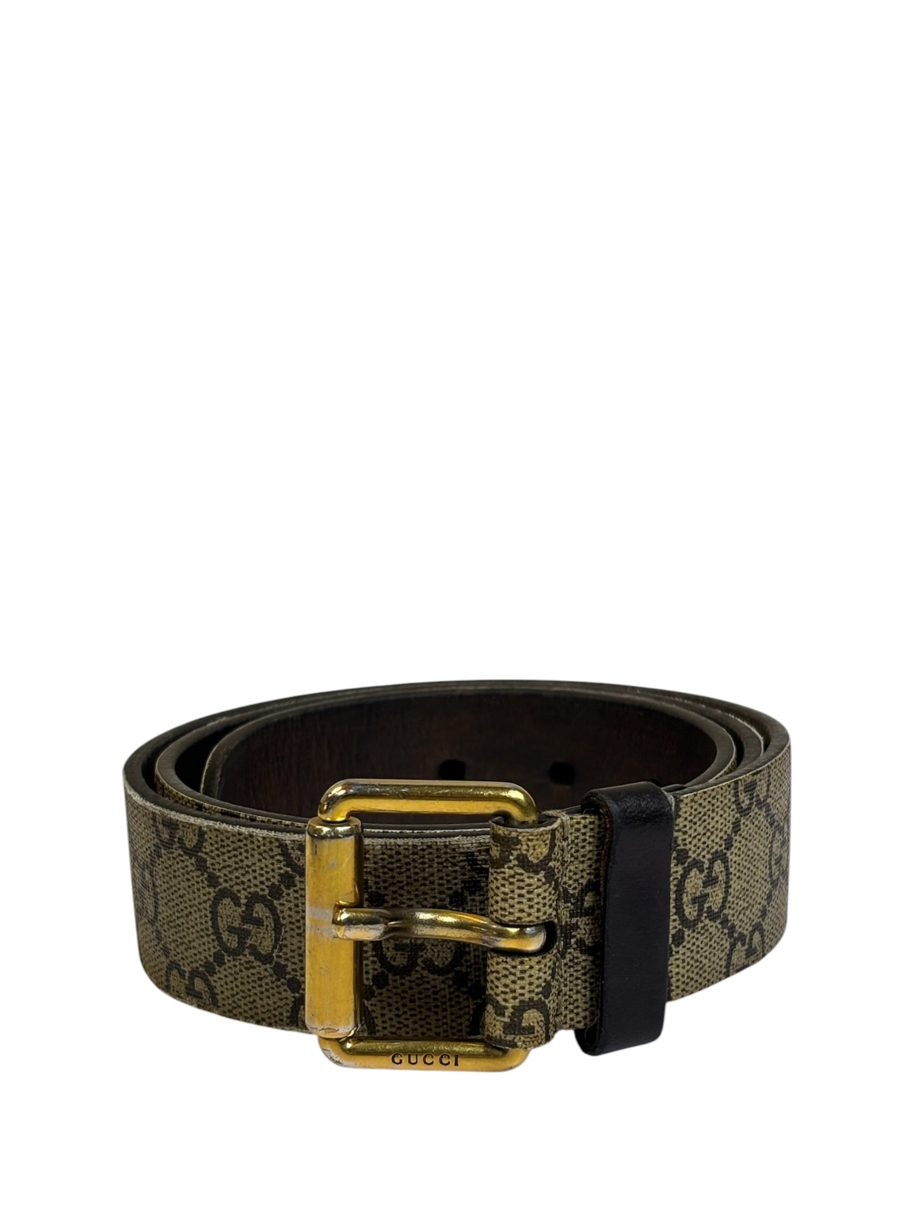 Gucci Beige GG Kingsnake Belt
