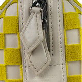 Louis Vuitton Cream/Yellow Damier Cubic Printemps Etè Speedy 2013