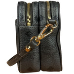 MCM Monogram Stripe Camera Crossbody