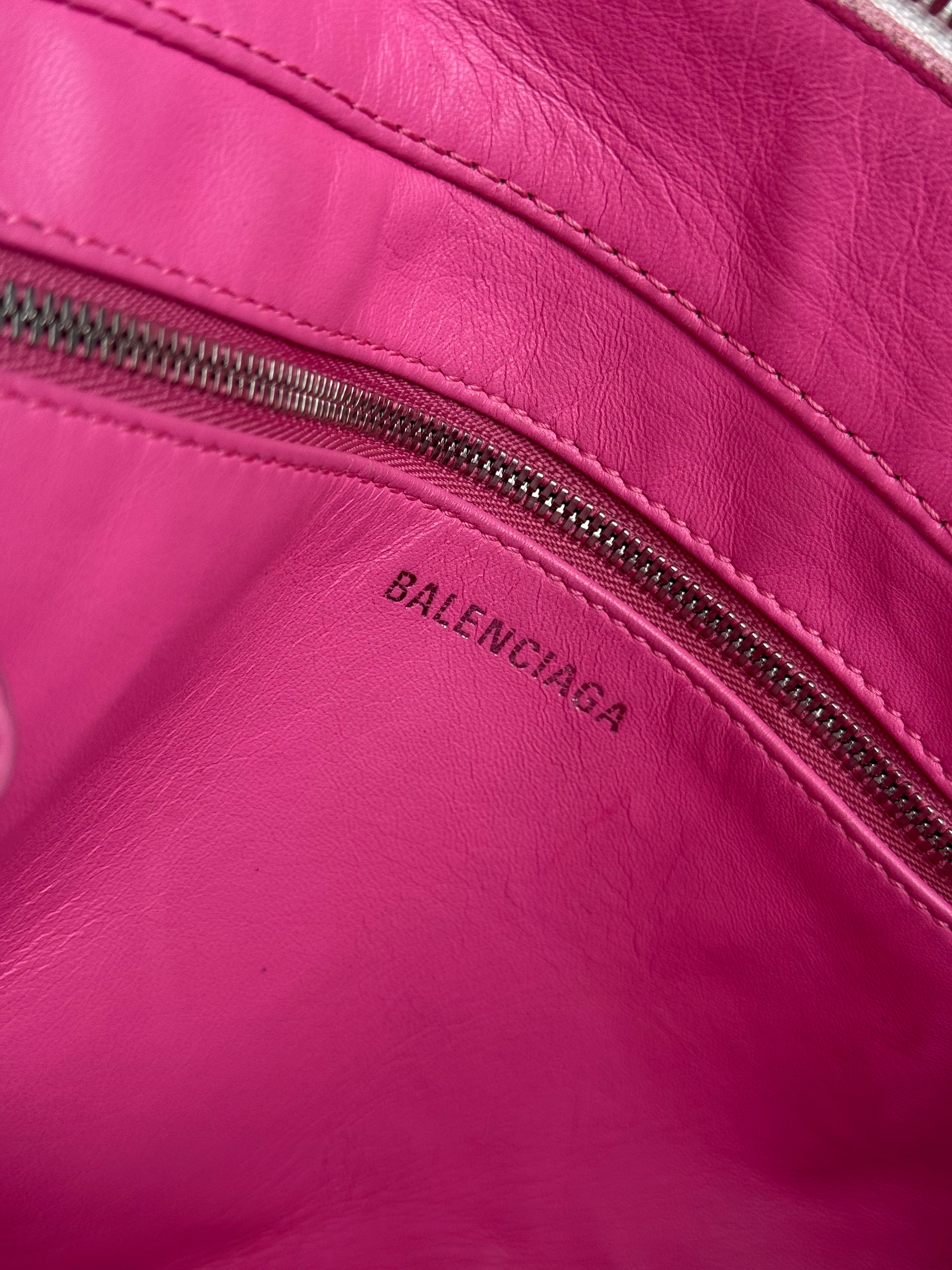 Balenciaga Tri Two way Leather Handbag