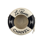 Chanel Limited Edition Lifesaver Round Crossbody Black 2017
