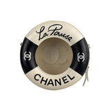 Chanel Limited Edition Lifesaver Round Crossbody Black 2017