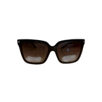 Valentino Black Garavani Square Acetate Sunglasses