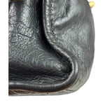 Balenciaga Grey Lambskin Motocross City Two-Way Bag