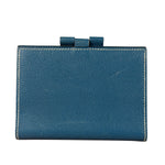 Hermes Blue Jean Leather Agenda Mini Cover