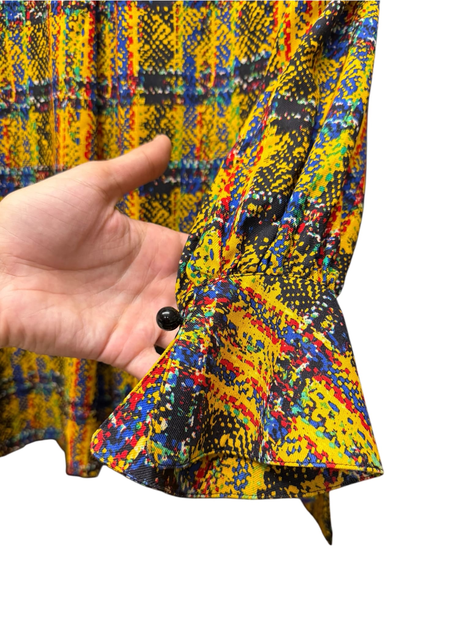 Christian Dior Multi-Colored Geometric-Patterned Two-Piece Set
