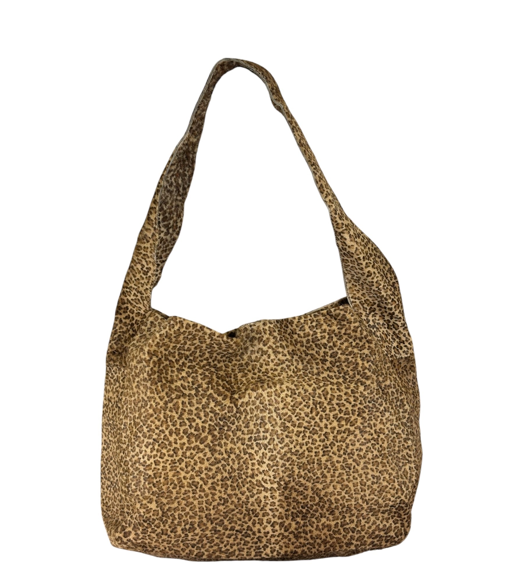 Bottega Veneta Vintage Leopard-Print Pony Hair Tote Bag