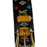 Louis Vuitton Black/Brown Multicolor-Monogram Theda Force Bracelet