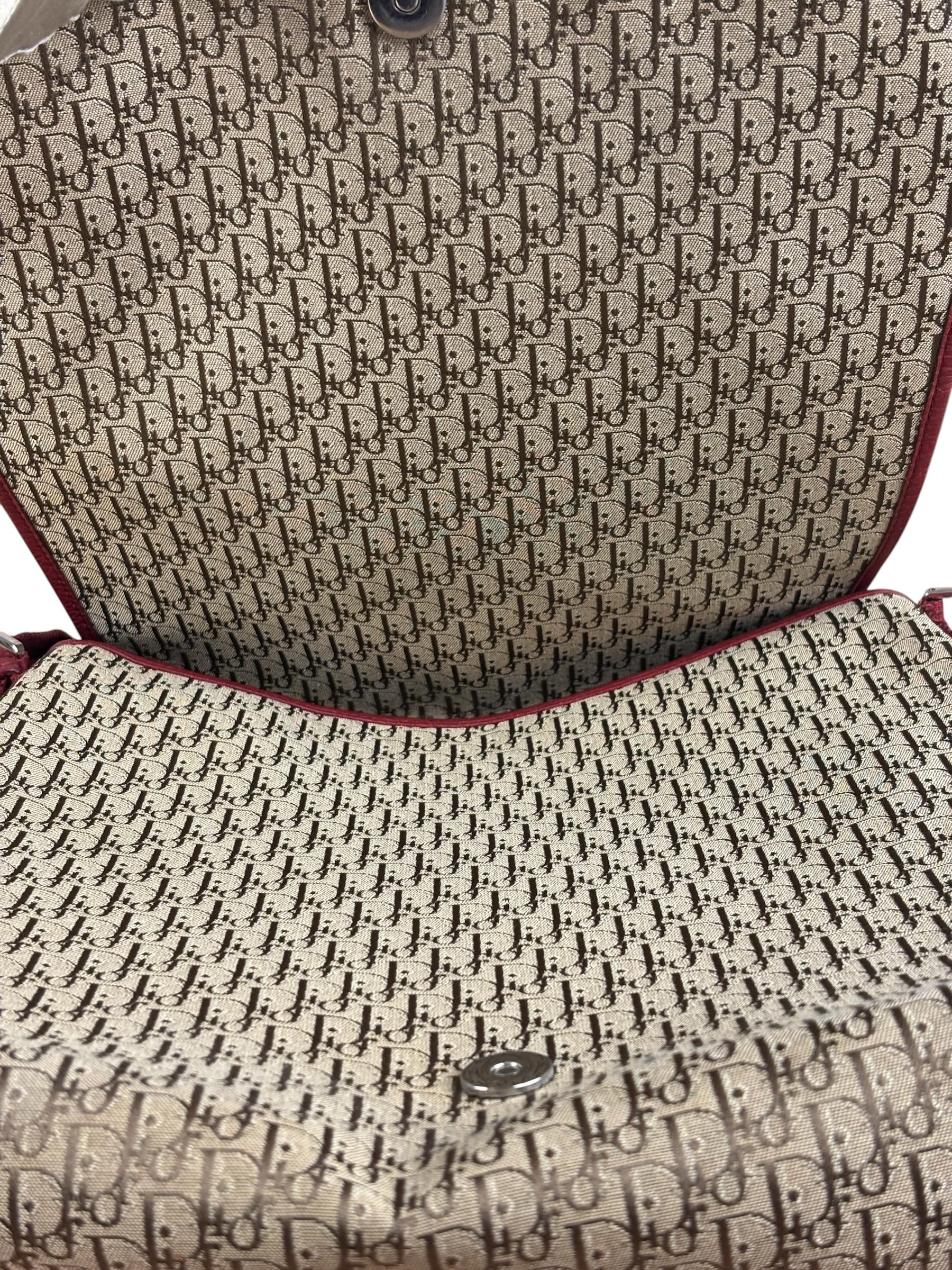 Christian Dior Street Chic Canvas Messenger Bag