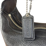 Coach Black Leather Hobo Shoulder Bag