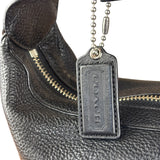 Coach Black Leather Hobo Shoulder Bag
