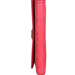 Chanel Pink Quilted Boy Wallet