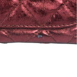 Chanel Patent Burgundy Quilted Leather 2.55 Reissue Double Flap Bag 2008