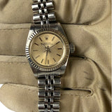 Rolex Oyster Perpetual 67194 Silver Stick Dial 1995