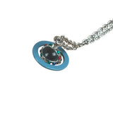 Vivienne Westwood Blue Orb Necklace
