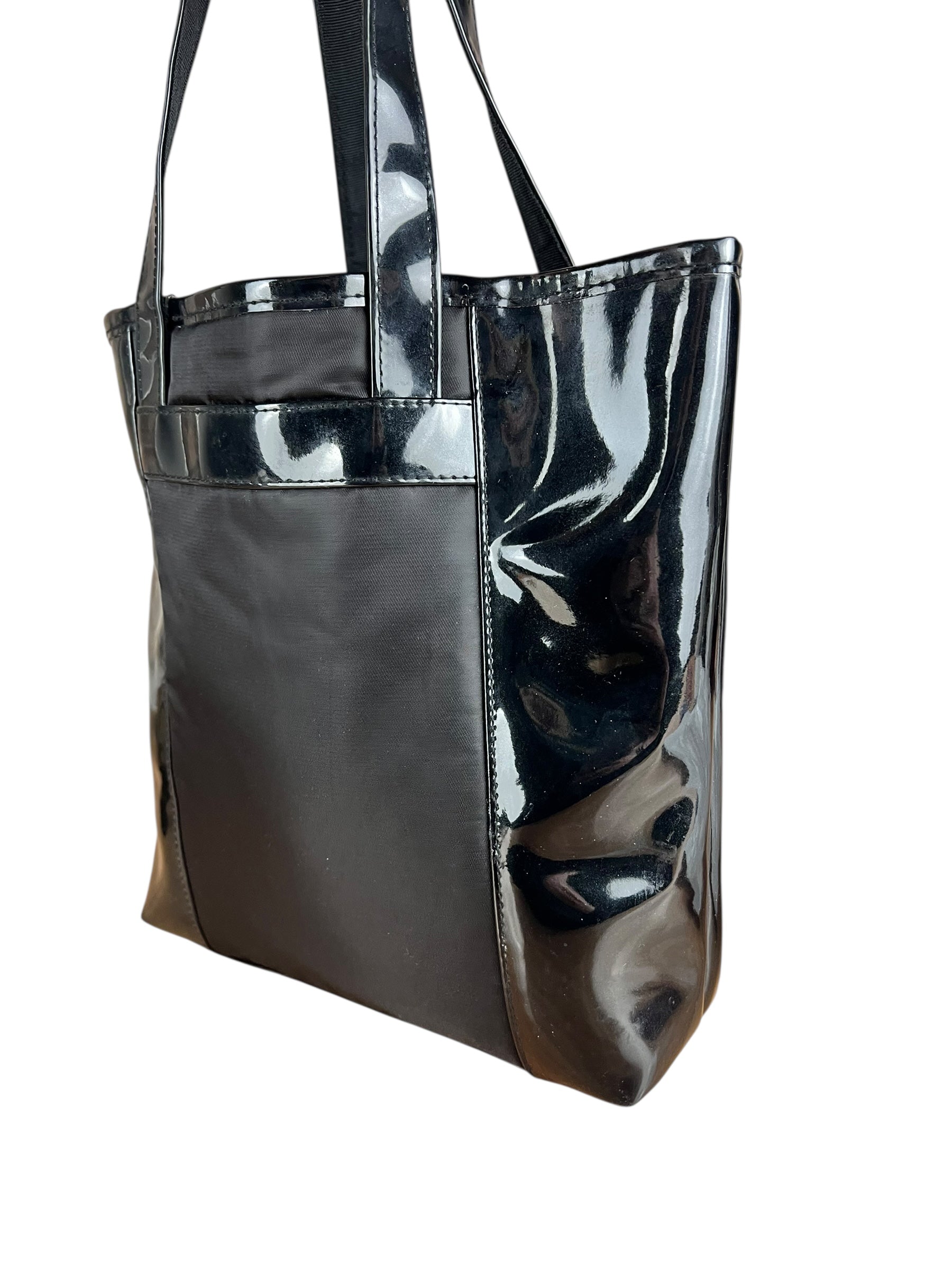Givenchy Parfums Black Patent Tote