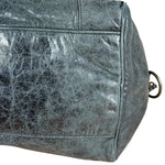 Balenciaga Vintage Dark Blue Leather Classic City Bag