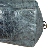 Balenciaga Vintage Dark Blue Leather Classic City Bag