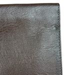Yves Saint Laurent Vintage Brown Leather Long Bifold Wallet