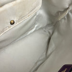 Loewe Vintage Purple Anagram Shoulder Tote