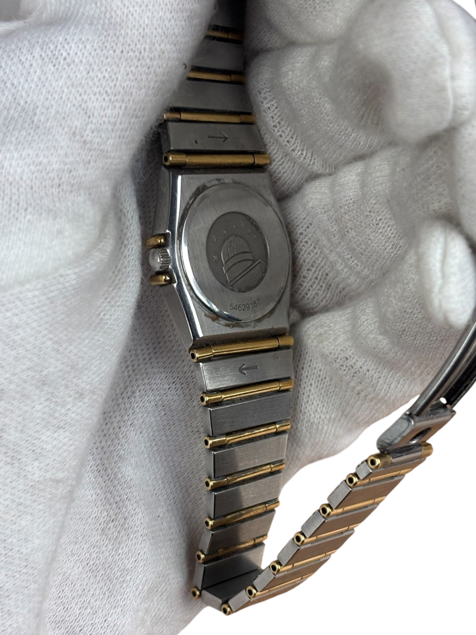 Omega Ladies Constellation Champagne Diamond Dial
