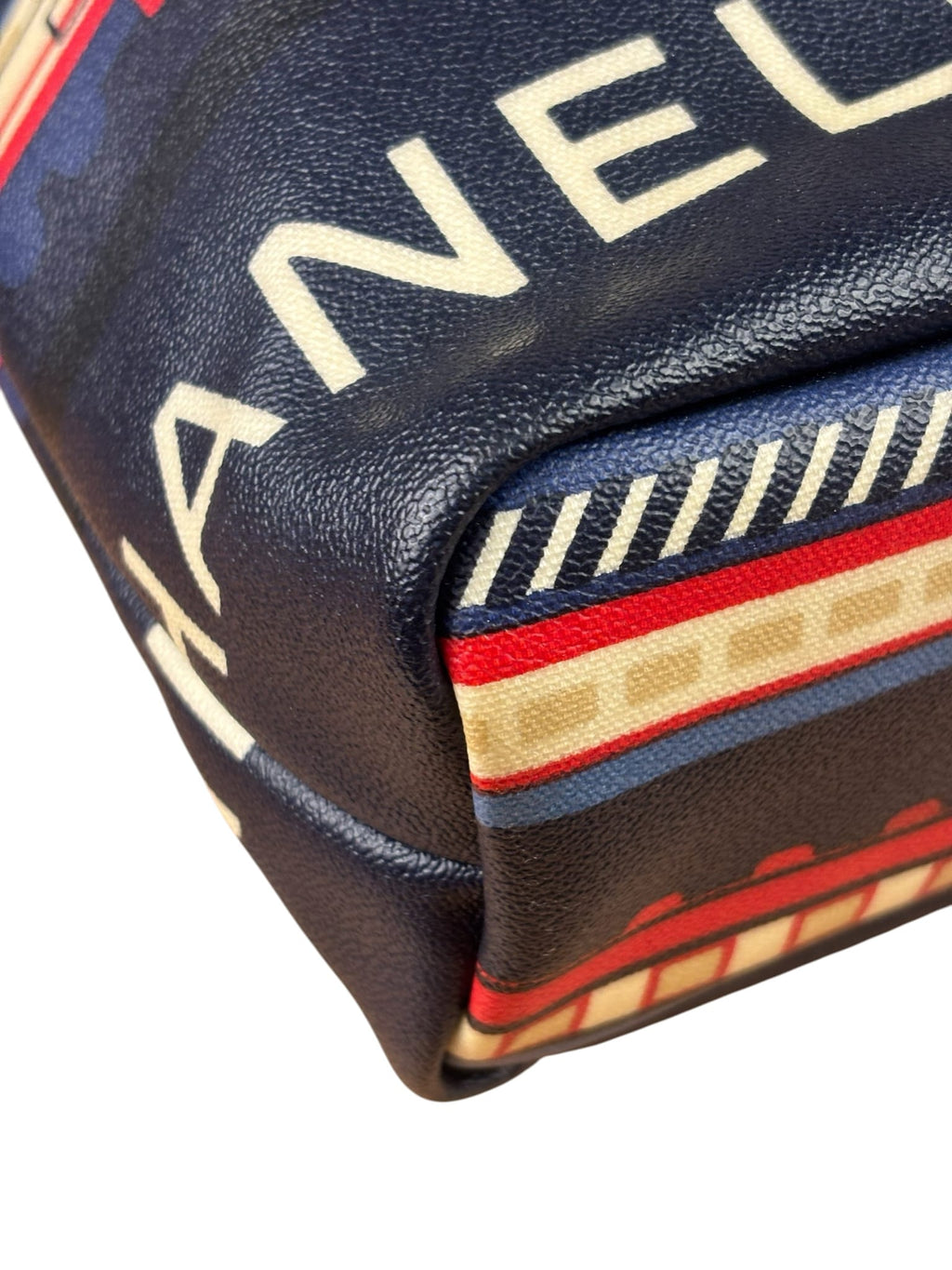 Chanel Colorblock Caviar Le Train Station Tote 2006