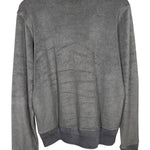 Louis Vuitton Black Terry Cloth Logo Pullover