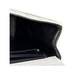 Chanel Black/White Leather Shoulder/Tote Bag 2017