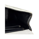 Chanel Black/White Leather Shoulder/Tote Bag 2017