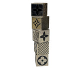 Louis Vuitton Silver Magnetic Cube Dice